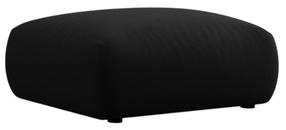 Pufas Cosmopolitan Design Matera Salvador 19, juoda sp., 80 cm x 100 cm x 36 cm