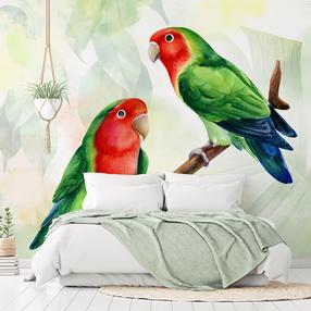 Fototapetas Artgeist Lovebirds, 105 cm x 150 cm