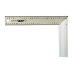 Угловая линейка Stanley 1-45-685, 250 мм, нержавеющая сталь, 45 град