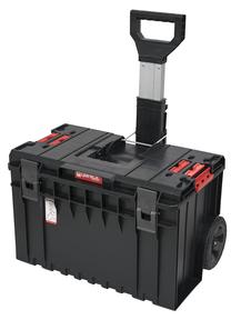Įrankių dėžė Qbrick SKRWQCARTONECZALT002, 69 cm x 43.8 cm x 58.5 cm, juoda sp.