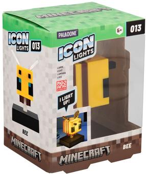 Lampa Paladone Minecraft Bee, dzeltena krās.