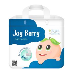 Autiņbiksītes - apakšbiksītes Joy Berry, XL izmērs, 12 - 17 kg, 38 gab.