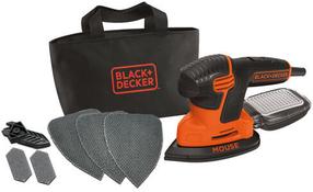 Elektriskā ekscentra slīpmašīna Black & Decker, 120 W