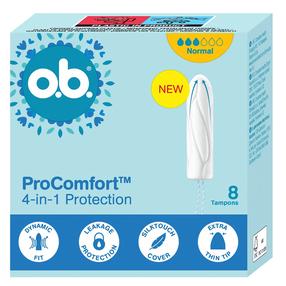 Гигиенические тампоны O.B. ProComfort 4in1, Normal, 8 шт.