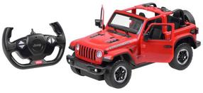  Rc automašīna Rastar Wrangler Rubicon, 1:14, sarkana krās.