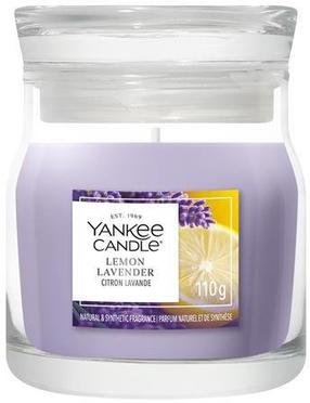 Свеча, ароматическая Yankee Candle Lemon lavender, 30 час, фиолетовый цв.