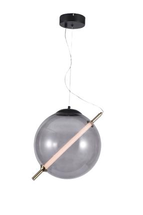 Lampa karināms Domoletti KARA MD914097, LED, 3000 °K, 1 x 6 W, melna krās. / melna krās.