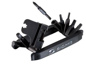 Võtmekomplekt Sigma Pocket, plastik/metall, hõbe v./must v.