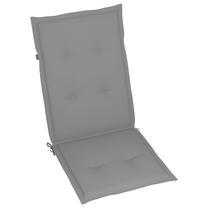 Kėdžių pagalvėlė VLX Garden Chair Cushions 43179, pilka sp., 120 cm x 50 cm, 2 vnt.