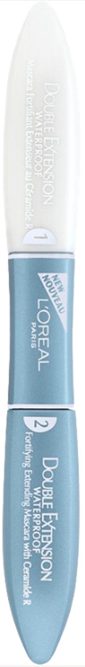 Blakstienų tušas L’Oréal Paris Double Extension 2-in-1, 12 ml, juoda sp. 04