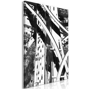 Reprodukcija Artgeist City Geometry KR33, 80 cm x 120 cm
