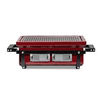 Grilis Kamado Bono HIBACHI EVO SQUARE, raudona sp., 40 cm
