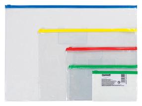 Aplankas su užtrauktuku Centrum 80023, A5 Skaidri