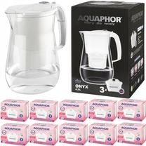 Vandens filtravimo indas, su kasetėmis Aquaphor Onyx, 4.2 l, skaidri sp./balta sp.