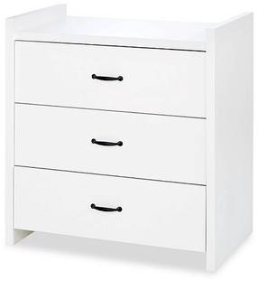 Kummut LittleSky Amelia, valge v., 84 cm x 46 cm x 89 cm
