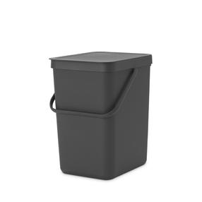 Šiukšliadėžė Brabantia Sort & Go, pilka sp., 25 l, 40 cm