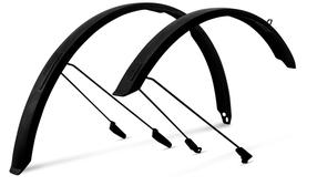 Purvasaugis Cube Acid Mudguard Set 50 28 93369, plastikas/plienas/polipropilenas (pp), juoda sp., 28", 2 vnt.