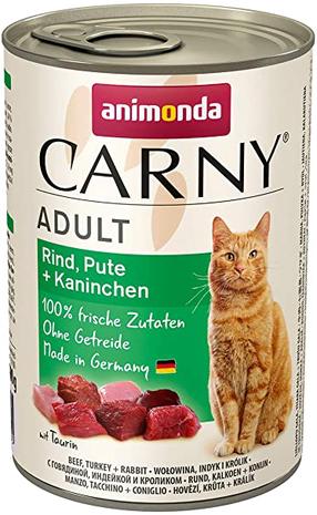 Kassi märgtoit Animonda, veiseliha/küülikuliha/kalkun, 0.4 kg