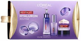 Veido kremų rinkinys L'Oréal Paris Revitalift Hyaluron Routine, 3 vnt.