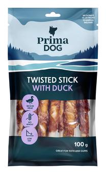 Skanėstas šunims Prima Dog Twisted Stick, antiena, 0.1 kg, 11 vnt.