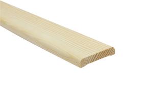 Durvju stendere, 220 cm x 6 cm x 1.2 cm, priedes krās.
