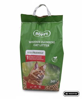 Kačių kraikas Höppy NP FAS 0111, medienos drožlių (nesušokantis), 20 l
