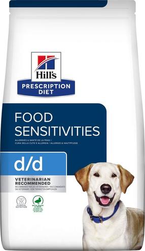 Sausas šunų maistas Hill's Food Sensitivities d/d, antiena/ryžiai, 4 kg