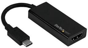 Adapteris StarTech USB Type-C To HDMI USB Type-C, HDMI, melna krās.