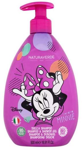 Dušigeel ja šampoon Naturaverde Minnie Mouse, 500 ml