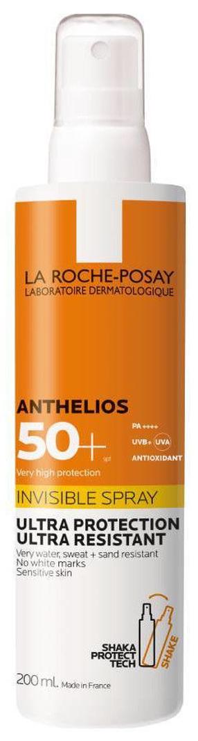 Спрей для ухода за загаром La Roche Posay Anthelios Invisible SPF50, 200 мл