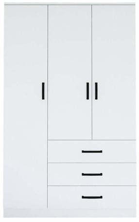 Spinta Kalune Design Easy, balta matinė sp., 47 cm x 90 cm x 174.8 cm