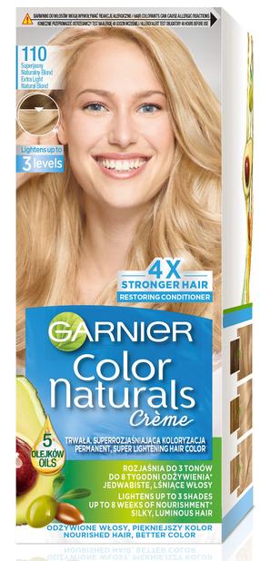 Kраска для волос Garnier Color Naturals Creme, extra light natural blond цв., 110
