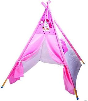 TIPI telts bērniem Unicorn ZA3555, 110 cm x 110 cm