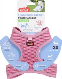 Petnešos šunims Zolux Mesh, rožinė sp., 330 - 380 mm, XS