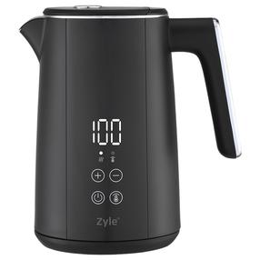 Elektriskā tējkanna Zyle ZY064BK, 1.5 l, melna krās.