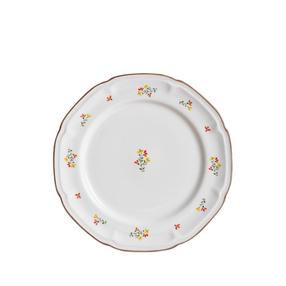 Šķīvis pusdienu Homla Greta, Ø 27 cm, balta krās./dzeltena krās./oranža krās.