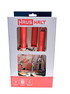 Instrumentu komplekts Haushalt VG387, metāls, 25.5 cm