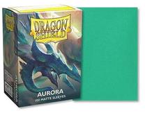 Žaidimo kortelių dėklas Dragon Shield Standard Matte Aurora, žalia sp.