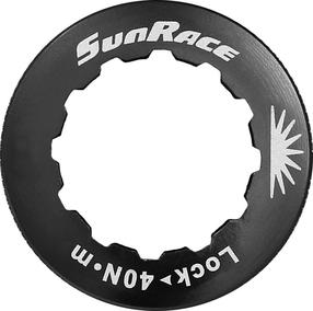 Varžtas kasetei SunRace SP712 FRWE174, aliuminis, juoda sp.