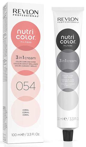 Matu krāsa Revlon Nutri Color Filters, koraļļsārts krās., 054, 100 ml