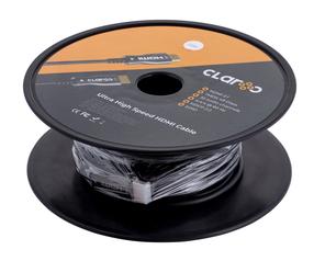 Kaabel Claroc HDMI Fiver Optic AOC 8K HDMI, HDMI, 20 m, must v.