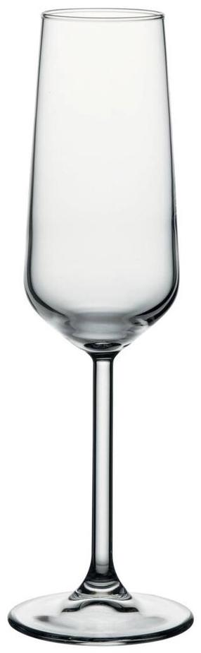 Šampanieša glāžu komplekts Pasabahce Allegra, stikls, 0.195 l, 6 gab.
