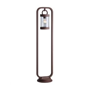 Pastatomas lauko šviestuvas Trio Sambesi, 28W, E27, IP44, ruda sp., 21 cm x 100 cm