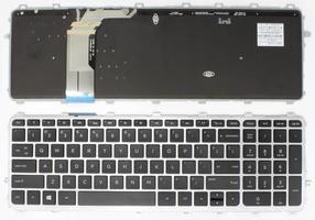 Nešiojamų kompiuterių klaviatūra HP, juoda, belaidė