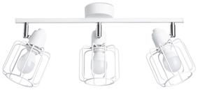 Valgusti kohtvalgusti Sollux Beluci 3 SL.1113, E14, 3 x 40 W, valge v. / valge v., 10 x 11 cm