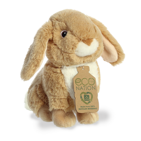 Плюшевая игрушка Aurora Eco Nation Plush Rabbit, коричневый цв., 20 см