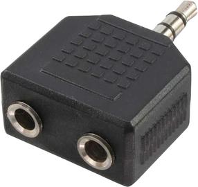 Adapteris Logilink 3.5mm - 2 x 3.5mm CA1002 3.5 mm male, 2 x 3.5 mm female, juoda sp.