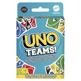 Uno kortų žaidimas Mattel Games Teams HXK32