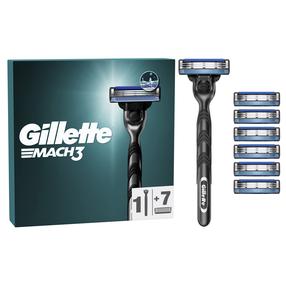 Skūšanās komplekts Gillette Mach3, 7 gab