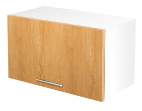 Viršutinė virtuvinė spintelė, ruda sp./balta sp., 60 cm x 30 cm x 36 cm